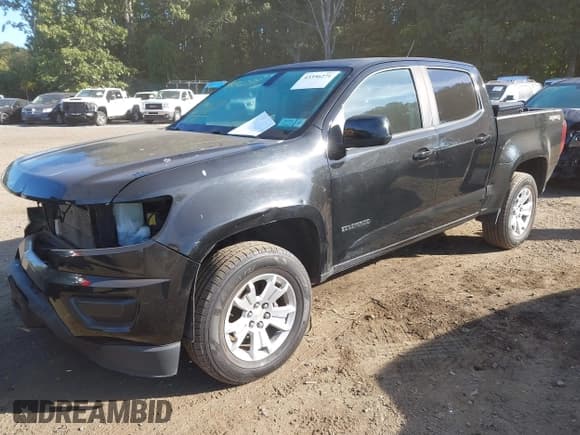 ✅ 2019 Chevrolet Colorado 4WD LT • VIN: 1GCGTCEN2K1104787 • Лот: 43356271. Опубликован ранее на IAAI с пробегом 159 614 миль. Бесплатный доступ к архиву аукционных продаж из США и подробный отчёт об истории автомобиля на DreamBid. Изображение 2.