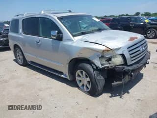 ✅ 2005 Infiniti QX56 • VIN: 5N3AA08A55N807268 • Lot: 42670876. Listed on IAAI with Not provided. Free auction sales archive from the USA and detailed vehicle history report at DreamBid. Image 1.