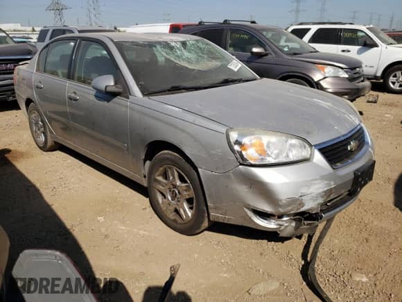 2007 Chevrolet Malibu 1LT with VIN 1G1ZT58F67F112550, listed as a Copart auction lot 71235294 with 106,824 mi miles and Salvage title. Bid and sale history available at DreamBid. Image 4.