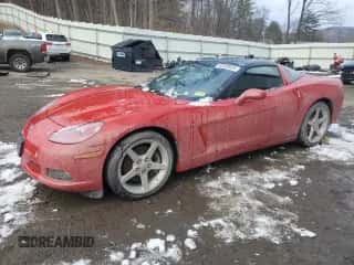 2006 Chevrolet Corvette with VIN 1G1YY26U865118996, listed as a Copart auction lot 82340634 with Not provided miles and Salvage title. Bid and sale history available at DreamBid. Image 1.
