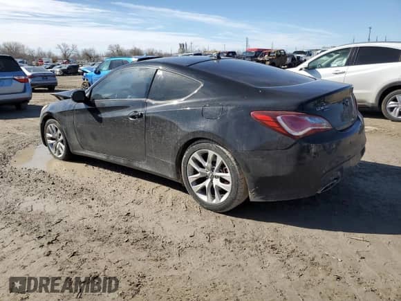 2014 Hyundai Genesis Coupe R-Spec z VIN KMHHT6KD1EU121452, wystawiony jako Copart lot #45922455 z przebiegiem Nie podano mil oraz Szkoda całkowita • Salvage title. Historia ofert i sprzedaży dostępna na DreamBid. Obrazek 2.