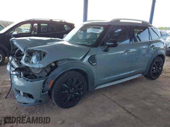 ✅ 2017 MINI Countryman Cooper • VIN: WMZYV5C37H3E01243 • Lot: 71288505. Wystawiony na Copart z przebiegiem 105 714 mil. Bezpłatny archiwum sprzedaży aukcyjnych z USA i szczegółowy raport historii pojazdu na DreamBid. Zdjęcie 1.