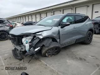 ✅ 2024 Chevrolet Blazer LT • VIN: 3GNKBDRSXRS207359 • Lot: 63975445. Listed on Copart with 18,573 mi. Free auction sales archive from the USA and detailed vehicle history report at DreamBid. Image 1.