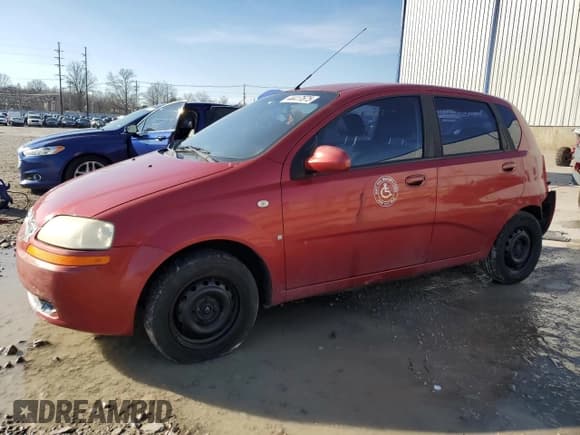 ✅ 2008 Chevrolet Aveo LS • VIN: KL1TD66618B010348 • Lot: 44417675. Wystawiony na Copart z przebiegiem 185 986 mil. Bezpłatny archiwum sprzedaży aukcyjnych z USA i szczegółowy raport historii pojazdu na DreamBid. Zdjęcie 1.