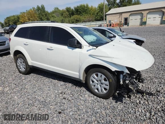✅ 2018 Dodge Journey SE • VIN: 3C4PDCAB7JT429144 • Lot: 80733545. Wystawiony na Copart z przebiegiem Nie podano. Bezpłatny archiwum sprzedaży aukcyjnych z USA i szczegółowy raport historii pojazdu na DreamBid. Zdjęcie 4.