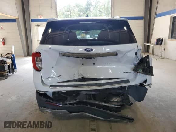 2021 Ford Explorer Limited with VIN 1FMSK8FH0MGB36202, listed as a Copart auction lot 85154415 with 107,956 mi miles and Salvage title. Bid and sale history available at DreamBid. Image 6.