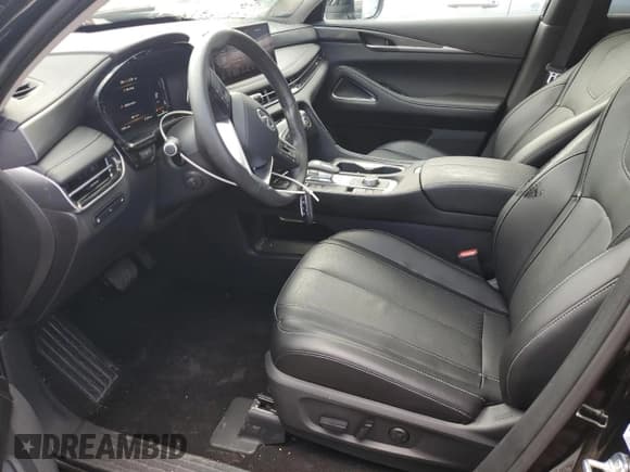 ✅ 2024 Infiniti QX60 Luxe • VIN: 5N1DL1FR7RC343075 • Lot: 56946405. Listed on Copart with 15,981 mi. Free auction sales archive from the USA and detailed vehicle history report at DreamBid. Image 7.