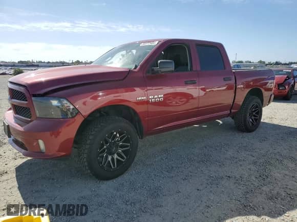 2014 Ram 1500 Tradesman with VIN 1C6RR7KTXES260325, listed as a Copart auction lot 58372405 with Not provided miles and Salvage title. Bid and sale history available at DreamBid. Image 1.