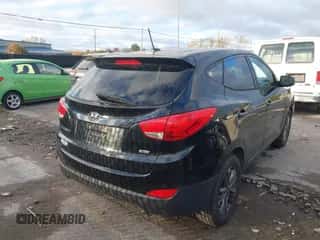 2015 Hyundai Tucson GLS with VIN KM8JTCAF3FU985505, listed as a IAAI auction lot 43494639 with 175,588 mi miles and . Bid and sale history available at DreamBid. Image 4.