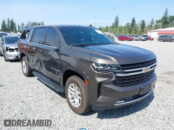 ✅ 2021 Chevrolet Suburban LT • VIN: 1GNSKCKD0MR254109 • Lot: 42569011. Wystawiony na IAAI z przebiegiem 82 465 mil. Bezpłatny archiwum sprzedaży aukcyjnych z USA i szczegółowy raport historii pojazdu na DreamBid. Zdjęcie 1.