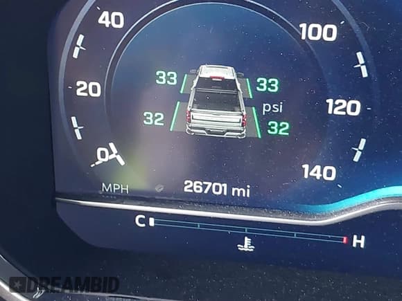 ✅ 2023 Chevrolet Silverado 1500 LT • VIN: 1GCUDDED8PZ311819 • Lot: 42205563. Listed on IAAI with 26,701 mi. Free auction sales archive from the USA and detailed vehicle history report at DreamBid. Image 15.