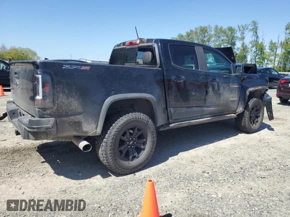 ✅ 2020 Chevrolet Colorado 4WD ZR2 • VIN: 1GCPTEE15L1116748 • Lot: 55498205. Listed on Copart with 60,401 mi. Free auction sales archive from the USA and detailed vehicle history report at DreamBid. Image 3.