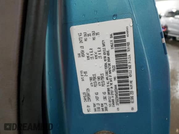 1995 Dodge Dakota with VIN 1B7GG23X0SW933444, listed as a Copart auction lot 77544414 with 180,529 mi miles and Salvage title. Bid and sale history available at DreamBid. Image 12.