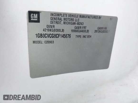 ✅ 2012 Chevrolet Silverado 2500HD Work Truck • VIN: 1GB0CVCG8CF145676 • Lot: 41835188. Wystawiony na IAAI z przebiegiem 88 412 mil. Bezpłatny archiwum sprzedaży aukcyjnych z USA i szczegółowy raport historii pojazdu na DreamBid. Zdjęcie 9.