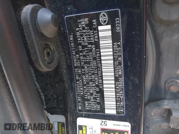 ✅ 2018 Toyota Camry LE • VIN: 4T1B11HK2JU117943 • Lot: 42799175. Wystawiony na IAAI z przebiegiem 87 241 mil. Bezpłatny archiwum sprzedaży aukcyjnych z USA i szczegółowy raport historii pojazdu na DreamBid. Zdjęcie 9.