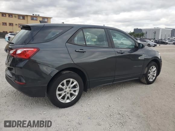✅ 2020 Chevrolet Equinox LS • VIN: 2GNAXHEV4L6146021 • Лот: 91972235. Опубликован ранее на Copart с пробегом 53 797 миль. Бесплатный доступ к архиву аукционных продаж из США и подробный отчёт об истории автомобиля на DreamBid. Изображение 3.