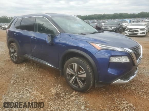 ✅ 2022 Nissan Rogue Platinum • VIN: JN8BT3DC4NW120012 • Lot: 56592805. Wystawiony na Copart z przebiegiem 40 293 mil. Bezpłatny archiwum sprzedaży aukcyjnych z USA i szczegółowy raport historii pojazdu na DreamBid. Zdjęcie 4.