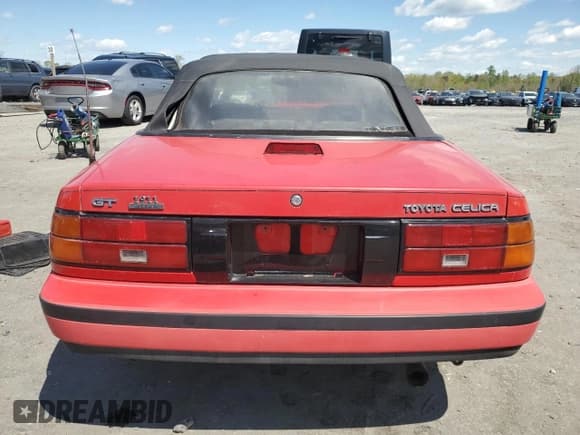 ✅ 1988 Toyota Celica • VIN: JT5ST62K7J7267495 • Lot: 53050905. Listed on Copart with 162,680 mi. Free auction sales archive from the USA and detailed vehicle history report at DreamBid. Image 6.