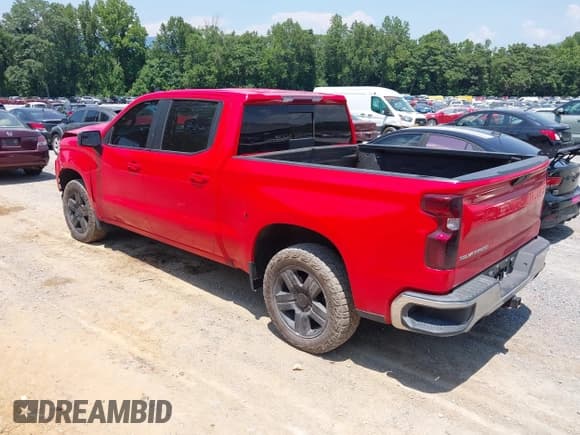 ✅ 2020 Chevrolet Silverado 1500 LT • VIN: 3GCUYDED4LG383292 • Lot: 42589370. Listed on IAAI with 78,428 mi. Free auction sales archive from the USA and detailed vehicle history report at DreamBid. Image 3.