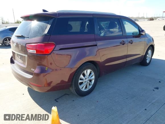 ✅ 2016 Kia Sedona LX • VIN: KNDMB5C10G6142272 • Lot: 43813312. Listed on IAAI with 129,378 mi. Free auction sales archive from the USA and detailed vehicle history report at DreamBid. Image 4.