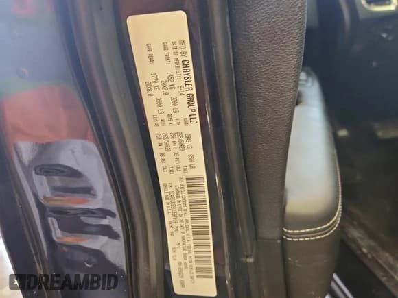 ✅ 2014 Dodge Durango Citadel • VIN: 1C4RDJEG9EC597016 • Lot: 87113265. Wystawiony na Copart z przebiegiem 183 437 mil. Bezpłatny archiwum sprzedaży aukcyjnych z USA i szczegółowy raport historii pojazdu na DreamBid. Zdjęcie 14.