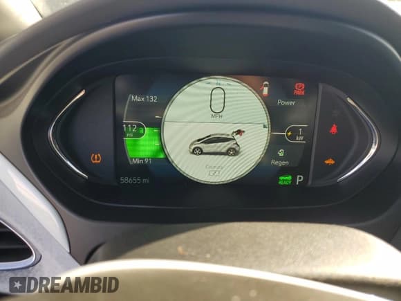 ✅ 2021 Chevrolet Bolt EV LT • VIN: 1G1FY6S01M4112008 • Лот: 46938165. Опубликован ранее на Copart с пробегом 58 655 миль. Бесплатный доступ к архиву аукционных продаж из США и подробный отчёт об истории автомобиля на DreamBid. Изображение 9.