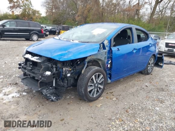 ✅ 2021 Nissan Versa SV • VIN: 3N1CN8EV3ML885615 • Лот: 43649646. Опубликован ранее на IAAI с пробегом 67 125 миль. Бесплатный доступ к архиву аукционных продаж из США и подробный отчёт об истории автомобиля на DreamBid. Изображение 2.