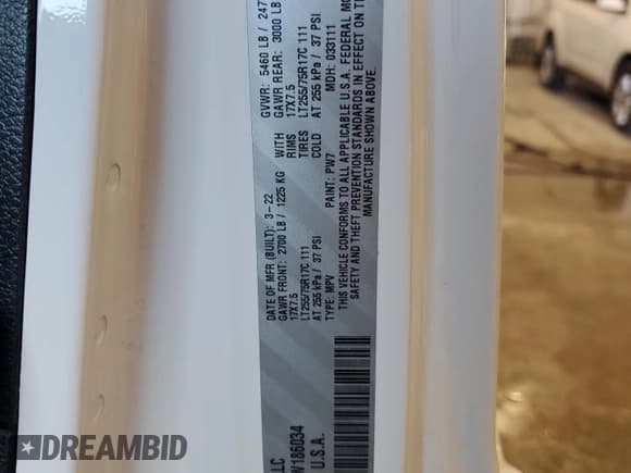 ✅ 2022 Jeep Wrangler Unlimited Sport S • VIN: 1C4HJXDG6NW186034 • Lot: 54601555. Listed on Copart with 67,486 mi. Free auction sales archive from the USA and detailed vehicle history report at DreamBid. Image 14.