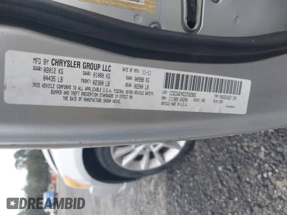 2012 Dodge Caliber SXT Plus с VIN 1C3CDWEA5CD532982, выставлен на аукционе IAAI как лот 43337873 с пробегом 144 260 миль миль и . История ставок и продаж доступна на DreamBid. Изображение 9.