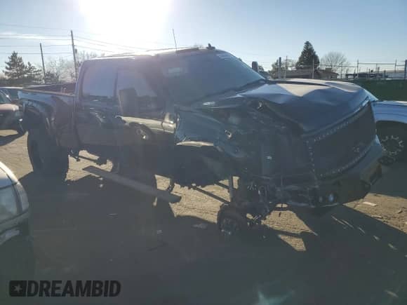 2008 Chevrolet Silverado 3500HD SRW LTZ with VIN 1GCHK33618F215149, listed as a Copart auction lot 83868944 with 29,478 mi miles and Salvage title. Bid and sale history available at DreamBid. Image 4.