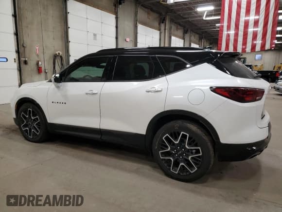 ✅ 2024 Chevrolet Blazer RS • VIN: 3GNKBKRS4RS272762 • Lot: 90897215. Listed on Copart with 14,249 mi. Free auction sales archive from the USA and detailed vehicle history report at DreamBid. Image 2.