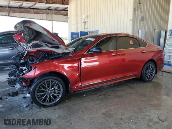 ✅ 2020 Genesis G80 Sport • VIN: KMTFN4JB7LU329862 • Lot: 41621135. Listed on Copart with Not provided. Free auction sales archive from the USA and detailed vehicle history report at DreamBid. Image 1.