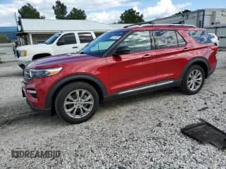 2021 Ford Explorer Limited with VIN 1FMSK8FH5MGB39922, listed as a Copart auction lot 82151625 with 85,866 mi miles and Salvage title. Bid and sale history available at DreamBid. Image 1.