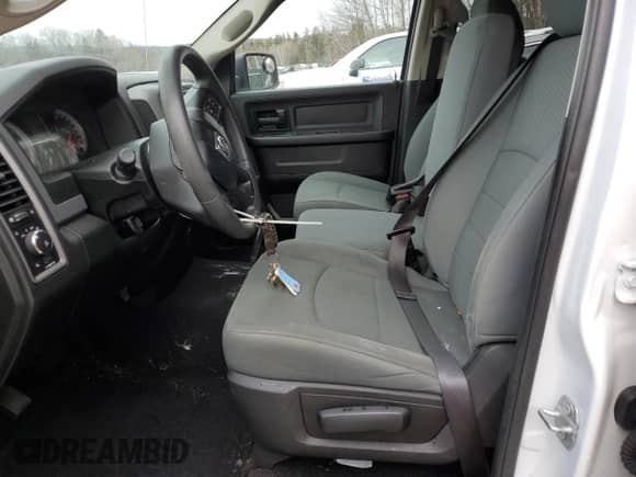 2019 Ram 1500 Express with VIN 1C6RR7FG1KS519292, listed as a Copart auction lot 41518704 with 42,188 mi miles and Salvage title. Bid and sale history available at DreamBid. Image 7.