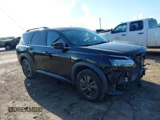 2022 Nissan Pathfinder SV z VIN 5N1DR3BCXNC220344, wystawiony jako IAAI lot #43300965 z przebiegiem 72 371 mil mil oraz . Historia ofert i sprzedaży dostępna na DreamBid. Obrazek 1.