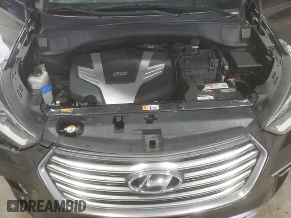 ✅ 2017 Hyundai Santa Fe SE • VIN: KM8SMDHF5HU217105 • Lot: 81822215. Listed on Copart with 118,935 mi. Free auction sales archive from the USA and detailed vehicle history report at DreamBid. Image 12.