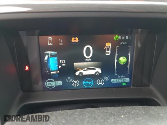 ✅ 2011 Chevrolet Volt • VIN: 1G1RD6E40BU103921 • Лот: 73876544. Опубликован ранее на Copart с пробегом 127 382 миль. Бесплатный доступ к архиву аукционных продаж из США и подробный отчёт об истории автомобиля на DreamBid. Изображение 9.