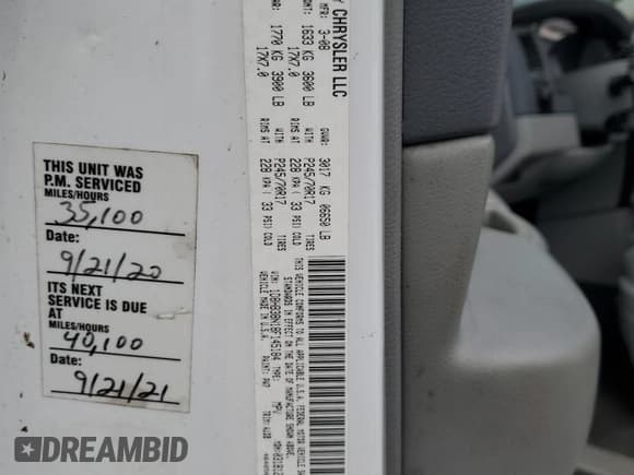 ✅ 2008 Dodge Durango • VIN: 1D8HB38N18F145184 • Lot: 58955665. Listed on Copart with 53,582 mi. Free auction sales archive from the USA and detailed vehicle history report at DreamBid. Image 13.