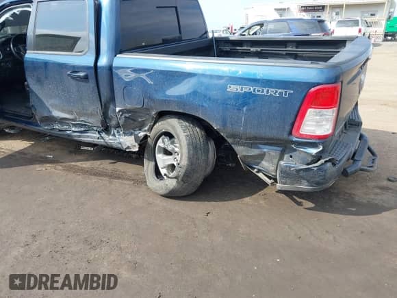 2023 Ram 1500 Lone Star с VIN 1C6SRFFT1PN580981, выставлен на аукционе IAAI как лот 41713042 с пробегом 22 982 миль миль и . История ставок и продаж доступна на DreamBid. Изображение 6.