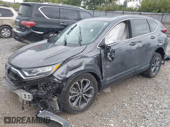 ✅ 2022 Honda CR-V EX-L • VIN: 5J6RT6H80NL042938 • Лот: 43102939. Опубликован ранее на IAAI с пробегом 38 294 миль. Бесплатный доступ к архиву аукционных продаж из США и подробный отчёт об истории автомобиля на DreamBid. Изображение 2.