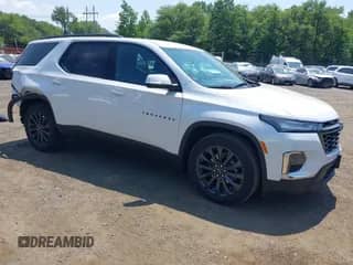 2023 Chevrolet Traverse RS with VIN 1GNEVJKW6PJ112120, listed as a IAAI auction lot 42823862 with 29,380 mi miles and . Bid and sale history available at DreamBid. Image 1.