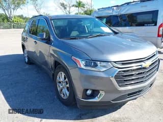 ✅ 2020 Chevrolet Traverse LT Cloth • VIN: 1GNERGKW3LJ165746 • Lot: 43452819. Wystawiony na IAAI z przebiegiem 82 069 mil. Bezpłatny archiwum sprzedaży aukcyjnych z USA i szczegółowy raport historii pojazdu na DreamBid. Zdjęcie 1.