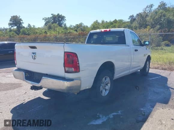 2016 Ram 1500 Tradesman with VIN 3C6JR6DT5GG315777, listed as a IAAI auction lot 43492212 with 59,593 mi miles and . Bid and sale history available at DreamBid. Image 4.