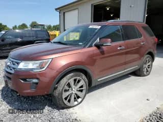 2018 Ford Explorer Limited z VIN 1FM5K8F87JGB55712, wystawiony jako Copart lot #71881575 z przebiegiem 77 327 mil mil oraz Szkoda całkowita • Salvage title. Historia ofert i sprzedaży dostępna na DreamBid. Obrazek 1.