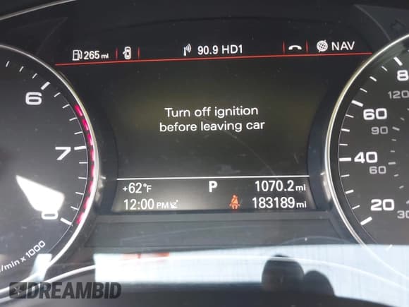 ✅ 2014 Audi A7 Prestige • VIN: WAU2GAFC1EN059769 • Лот: 43778932. Опубликован ранее на IAAI с пробегом 183 189 миль. Бесплатный доступ к архиву аукционных продаж из США и подробный отчёт об истории автомобиля на DreamBid. Изображение 7.