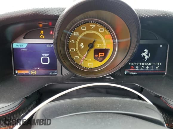 ✅ 2019 Ferrari 812 • VIN: ZFF83CLA0K0245529 • Lot: 71079695. Wystawiony na Copart z przebiegiem 23 288 mil. Bezpłatny archiwum sprzedaży aukcyjnych z USA i szczegółowy raport historii pojazdu na DreamBid. Zdjęcie 9.