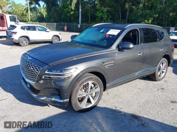 ✅ 2024 Genesis GV80 • VIN: KMUHBDSB9RU154650 • Lot: 43016068. Listed on IAAI with 6,957 mi. Free auction sales archive from the USA and detailed vehicle history report at DreamBid. Image 17.