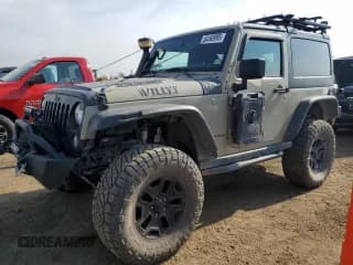 ✅ 2018 Jeep Wrangler Willys Wheeler W • VIN: 1C4AJWAG1JL832396 • Lot: 54163995. Listed on Copart with 55,984 mi. Free auction sales archive from the USA and detailed vehicle history report at DreamBid. Image 1.