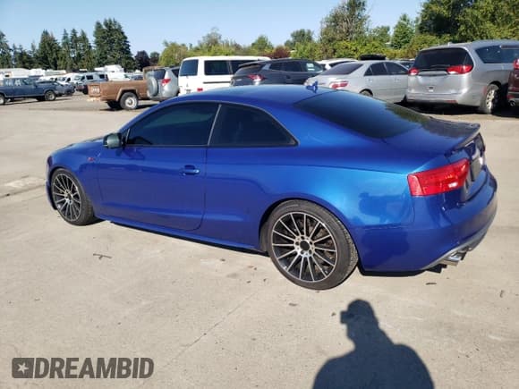 ✅ 2016 Audi S5 Premium Plus • VIN: WAUC4AFR3GA014599 • Lot: 66737495. Listed on Copart with 71,809 mi. Free auction sales archive from the USA and detailed vehicle history report at DreamBid. Image 2.