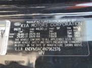 ✅ 2022 Kia Sportage LX • VIN: KNDPM3AC4N7962376 • Lot: 85384745. Listed on Copart with 123,206 mi. Free auction sales archive from the USA and detailed vehicle history report at DreamBid. Image 14.